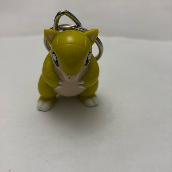 1999 Burger King Pokemon #27 Sandshrew keychain with Pokeball - Picture 2 of 12